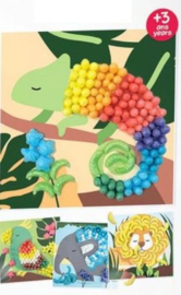 17. Puzzel Honore & vrienden + mais mozaiek