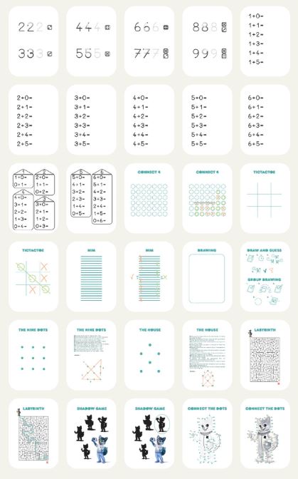 Kidydraw mini navulling-games/education
