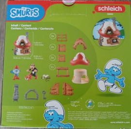 30. Smurfenhuis met 2 figuren