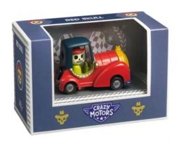 Crazy motors car red skull DJ05470