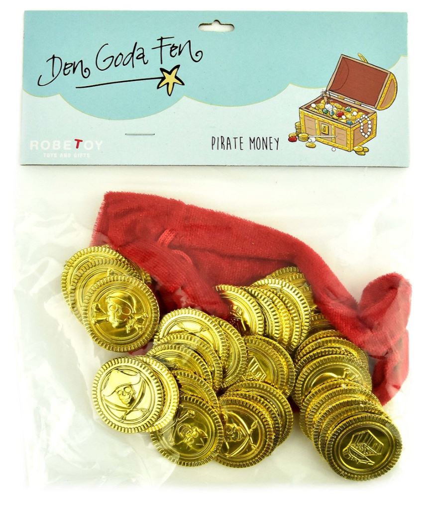 Gouden munten piraat