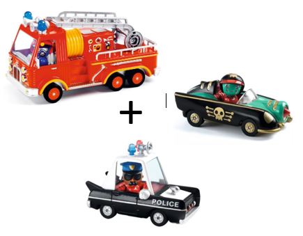 28. Set (3) auto's DJECO