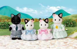 Sylvanian familie tweekleurige kat 5181