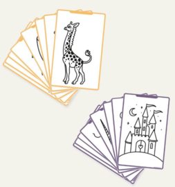 Kidydraw mini navullingen