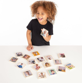 Houten tegels 'mijn emoties'