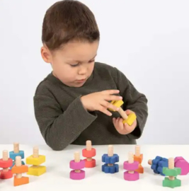 Tickit houten moeren & bouten