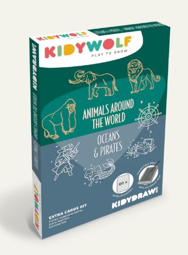 Kidydraw mini navulling-animals/oceaan