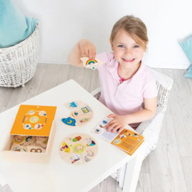 Puzzels 'de zintuigen'