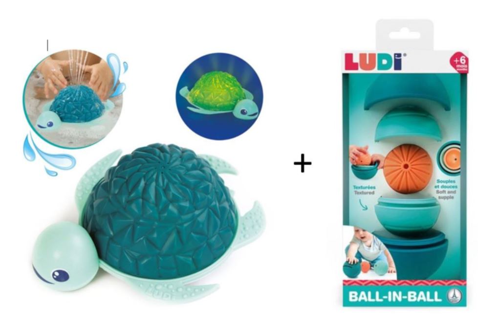 9. Badset: Splash schildpad + bal-in-bal