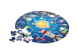 Puzzel 'zonnestelsel' met LED-licht