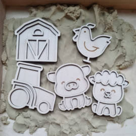 Mini vulvorm set BOERDERIJ