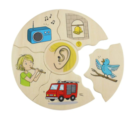 Puzzels 'de zintuigen'