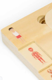 Anatomie puzzel jongen