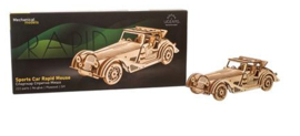 3D puzzel hout - Sportauto Rapid Mouse