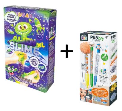 32. DIY Pennen maken + Alien slijm box