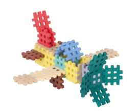 Wafelblokken 140stuks pastel