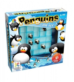 Penguins on ice