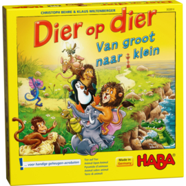 Dier op dier - Van groot naar klein