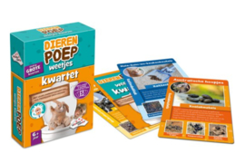 Dierenpoep weetjes kwartet