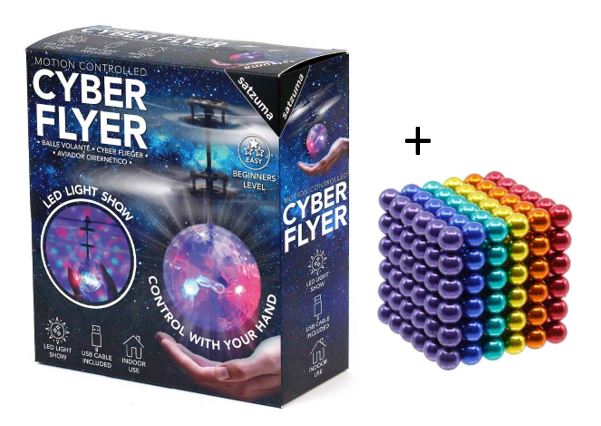 40. Flying discobal + 216 magneetjes