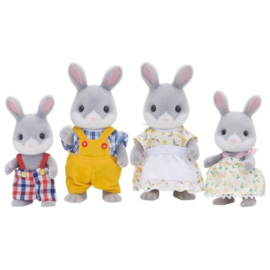 Sylvanian familie grijs konijn 4030