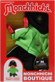 Monchhichi DJ groen