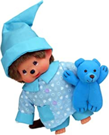 Monchhichi Pyjama jongen + knuffel