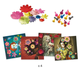 3D bloemen knutseldoos
