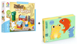 20. De wolf en de 7 geitjes + Little select sorteerspel
