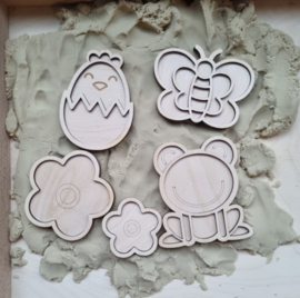 Mini vulvorm set VOORJAAR