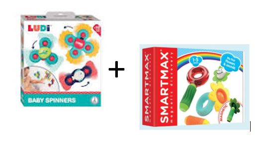 3. My first sounds & flowers + Baby spinners