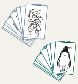 Kidydraw mini navullingen