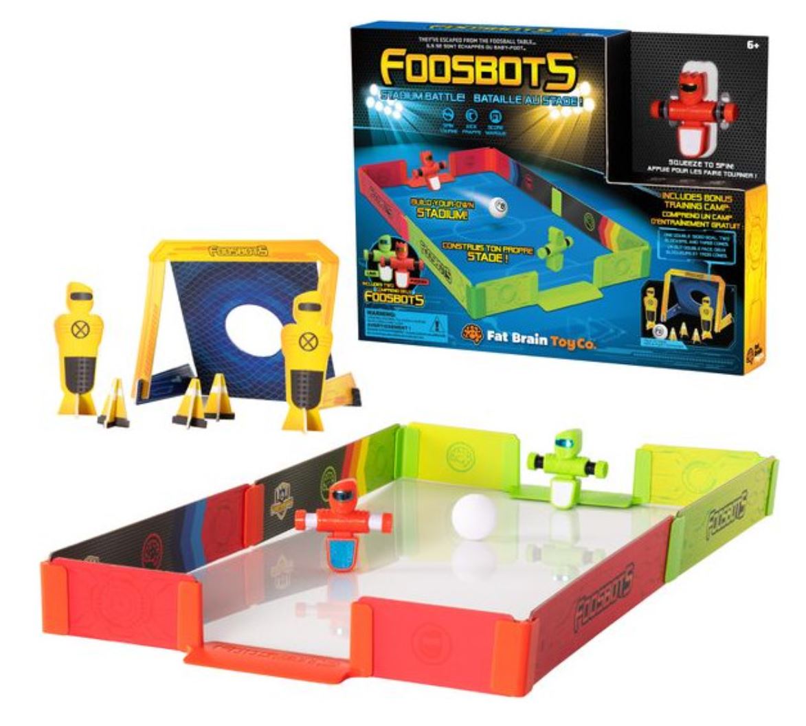 39. FOOSbots stadion + Bobster spinball