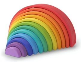 houten regenboog gekleurd XL