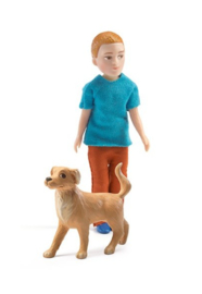 Broer Xavier + hond