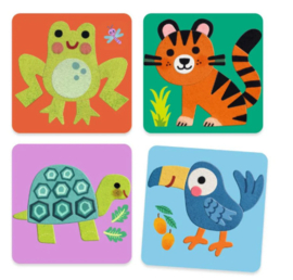 Viltplaatjes collageset DJ00047