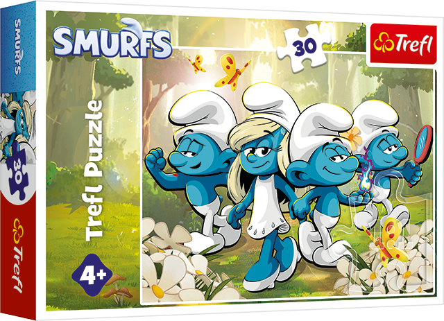 puzzel smurfen 30stuks