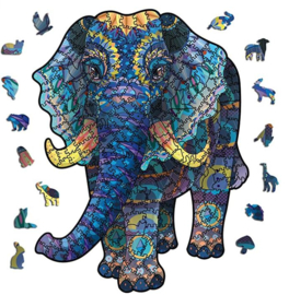 Jigsaw puzzel olifant
