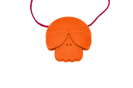 Jellystone skull oranje