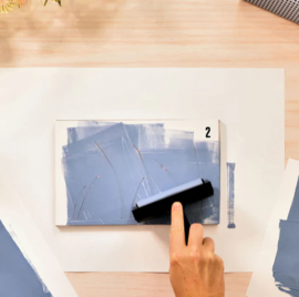 Atelier 47-Gel printing