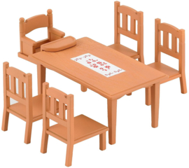Sylvanian tafel en stoelen 4506