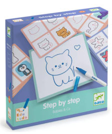 23. Stap voor stap tekenen + playmaïs