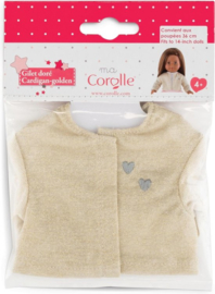 Ma Corolle cardigan goud FDJ55