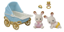 Sylvanian chocolade konijn tweeling 5432