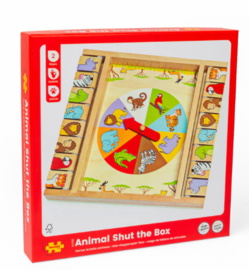 Shut the box dieren