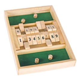 Shut the box 9 cijfers - 2p