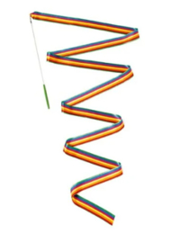Gymnastieklint regenboog