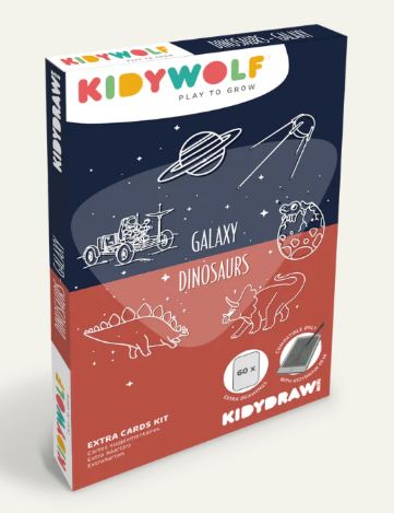 Kidydraw mini navulling-galaxy/dino