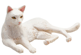 MOJO liggende kat wit
