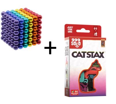 40. Magnetische bolletjes (216) + Catstax